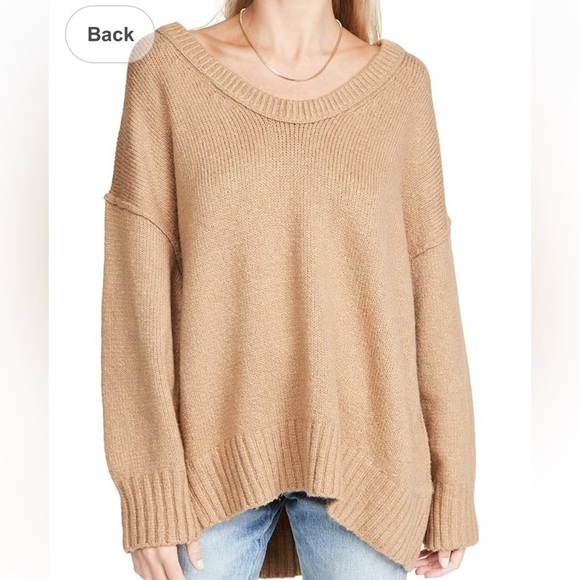 Free People Sweaters - Free People Brookside Tunic Sweater Desert Camel 
Women’s large